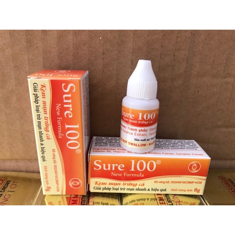 Kem  mụn trứng cá và  sẹo thâm SURE 100 | BigBuy360 - bigbuy360.vn