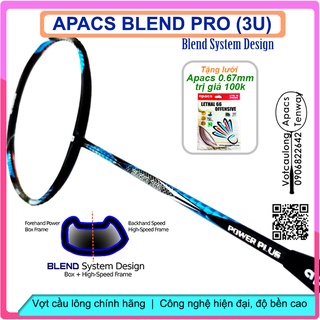TangLuoi _[Vợt cầu lông Apacs Blend Pro – Power Plus 3U ] Công thủ linh hoạt, công nghệ đỉnh cao