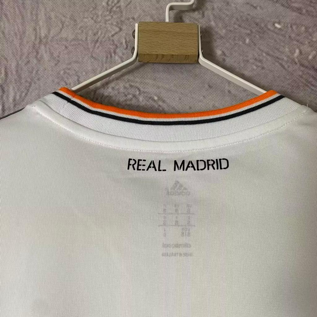 Real-- Ma--drid Home 13/14  dài tay áo bóng đá tops S-2XL * Chất lượng cao *T-shirt