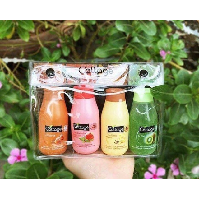 Set sữa tắm Cottage mini Pháp
