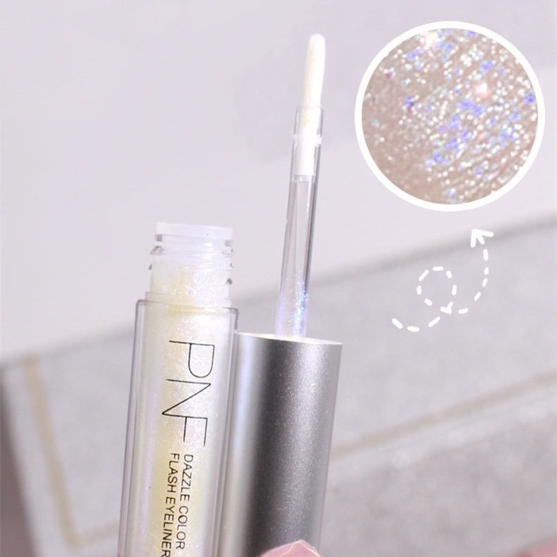 Phấn Mắt Dạng Lỏng 6 Màu Kim Cương Lấp Lánh Tự Nhiên Tinh Tế Làm Sáng Da Chống Nước Lâu Trôi