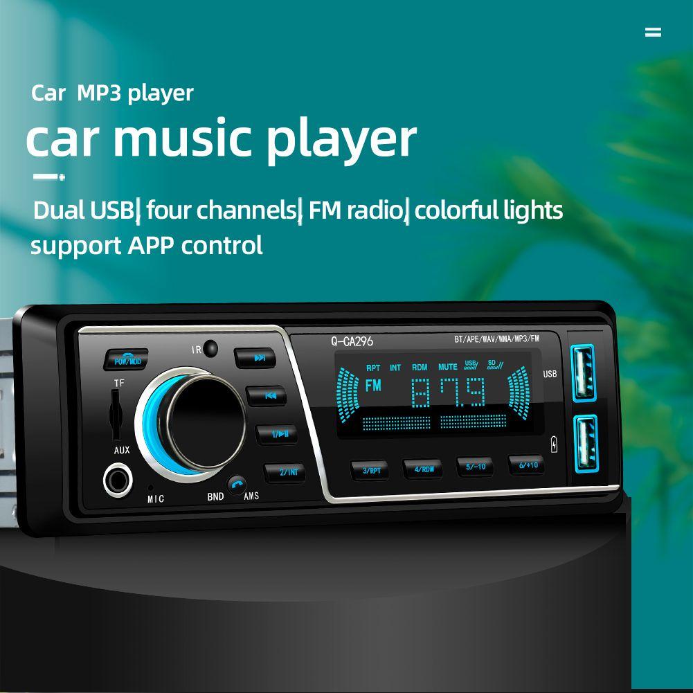 MYRONGVN Máy Nghe Nhạc MP3 12V Rảnh Tay Tích Hợp Bảng Điều Khiển Dành Cho Ô Tô