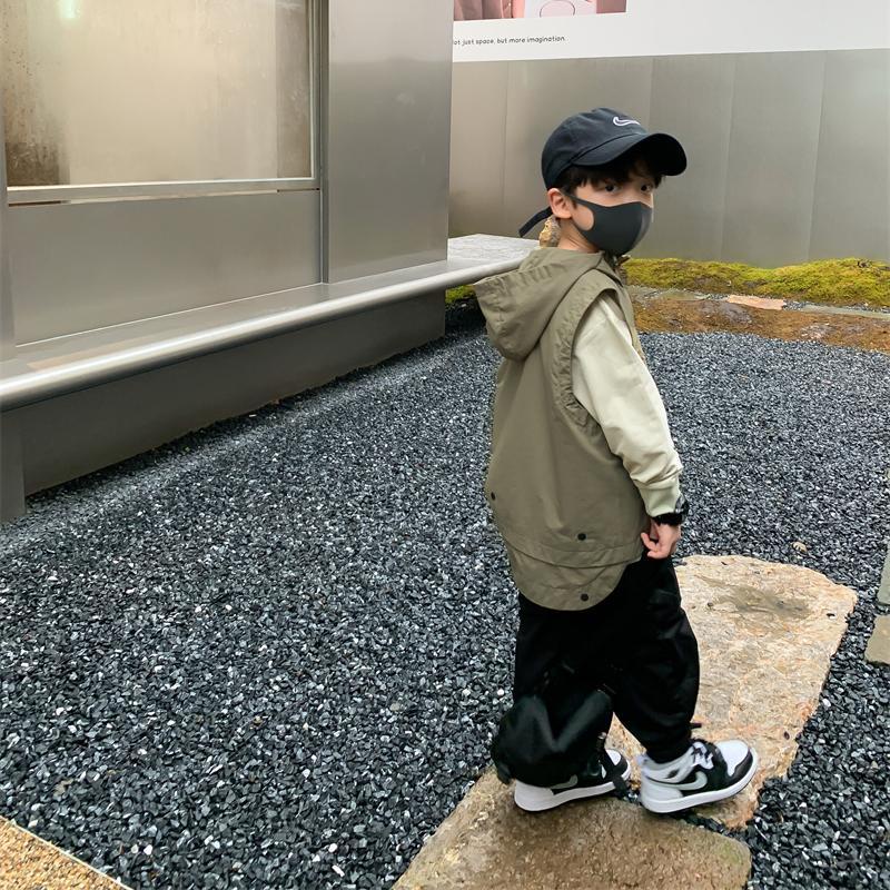 Áo Khoác Không Tay Thời Trang Mùa Xuân Thu Dành Cho Bé Trai