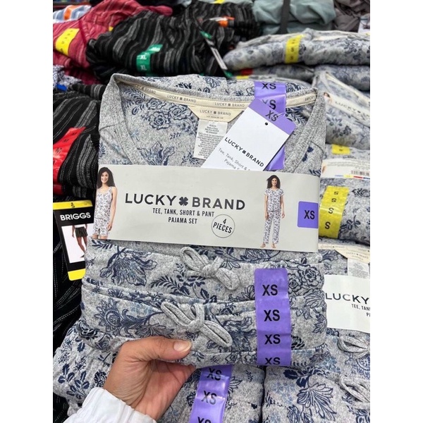 Bộ đồ nữ gồm 4 món siêu đẹp hiệu Lucky Brands của Mỹ hàng chuẩn Auth