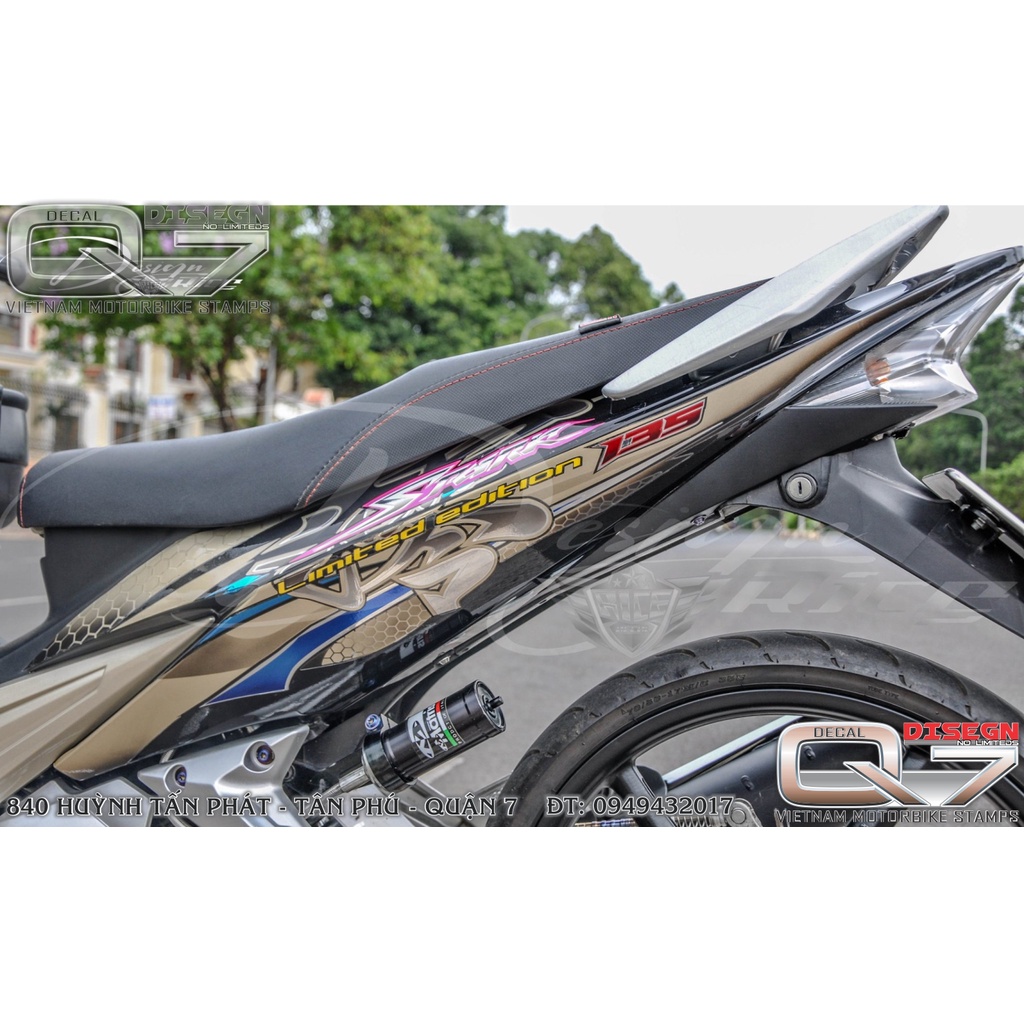 TEM RỜI EXCITER 2010 BẠC ĐEN