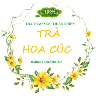 ( TRÀ THẢO MỘC THIÊN NHIÊN ) TRÀ HOA CÚC THANH NHIỆT GIẢI ĐỘC - THẢO MỘC GIẢI NHIỆT