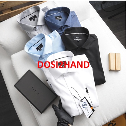 Áo Sơ Mi công sở ngắn tay nam cao cấp secondhand 2hand ôm body không nhăn hút mồ hôi unisex basic