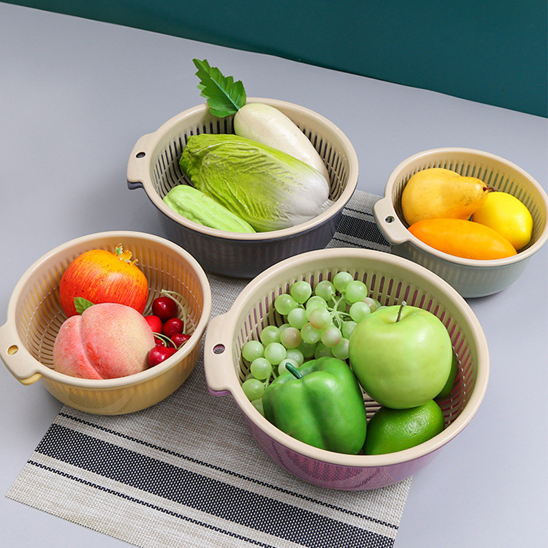 Rổ Nhựa Đựng Đồ Thoát Nước Tiện Dụng Chất Lượng Cao