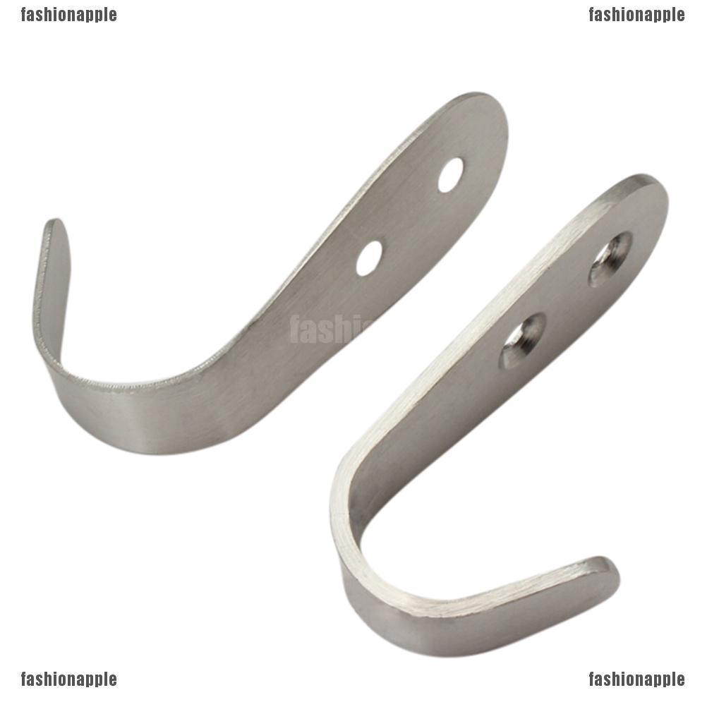 Set 2 móc treo đồ đa năng bằng thép không gỉ