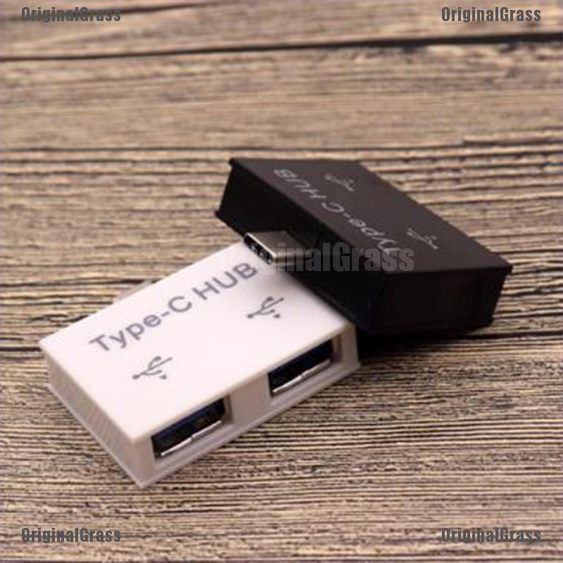 Bộ Chia 2 Cổng Usb Type-c Cho Máy Tính Điện Thoại