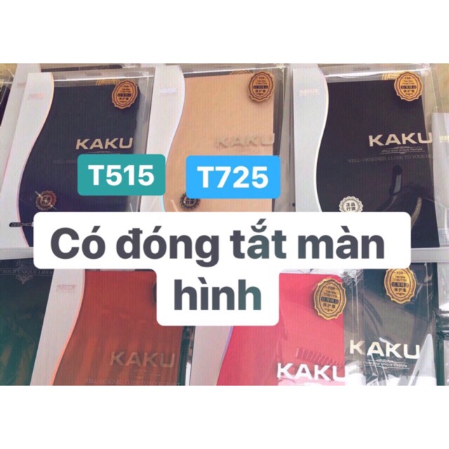 Bao Da Kaku Samsung Galaxy TabA7 T505/S7/Tab S6/S6lite/Tab A T295/ S5e T725/ T515/ P205 | BigBuy360 - bigbuy360.vn