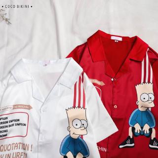 𝑪𝑶𝑪𝑶 𝑩𝑰𝑲𝑰𝑵𝑰 Bộ Đồ Ngủ - Đồ Mặc Nhà Lụa Satin ( LTCD20029 )