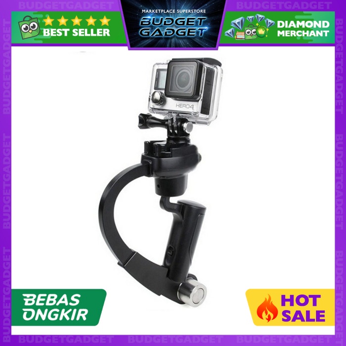 Tay cầm chống rung bằng nhựa cho máy ảnh gopro & xiaomi yi | BigBuy360 - bigbuy360.vn