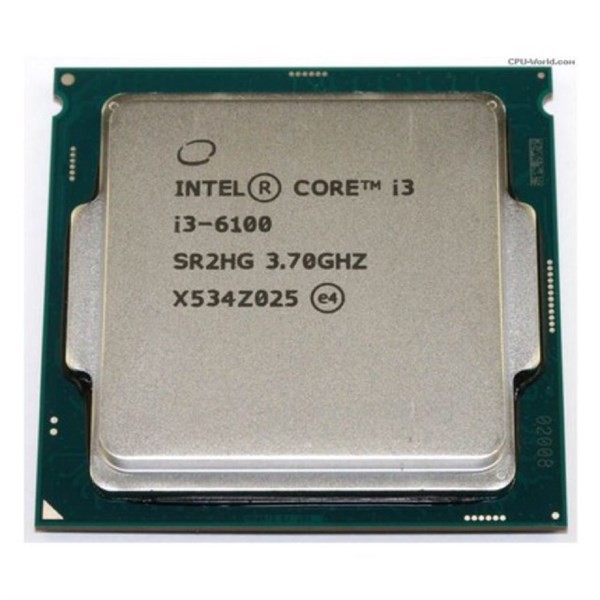 CPU I3-6100 (3.7GHz - 3Mb cache) SOCKET 1151 tray