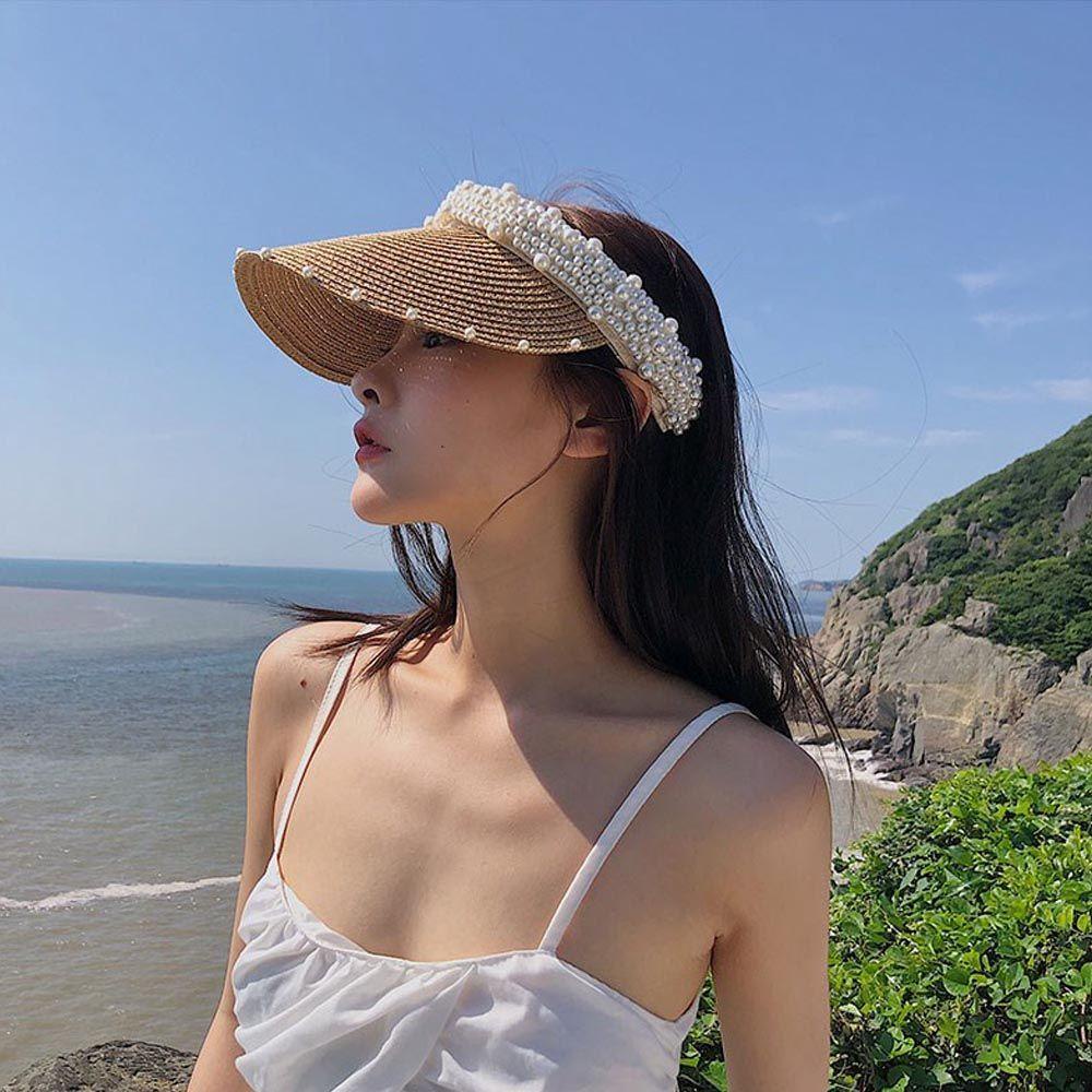 Mũ Rộng Vành Che Nắng Đi Biển Mùa Hè Có Thể Điều Chỉnh Cho Nữ