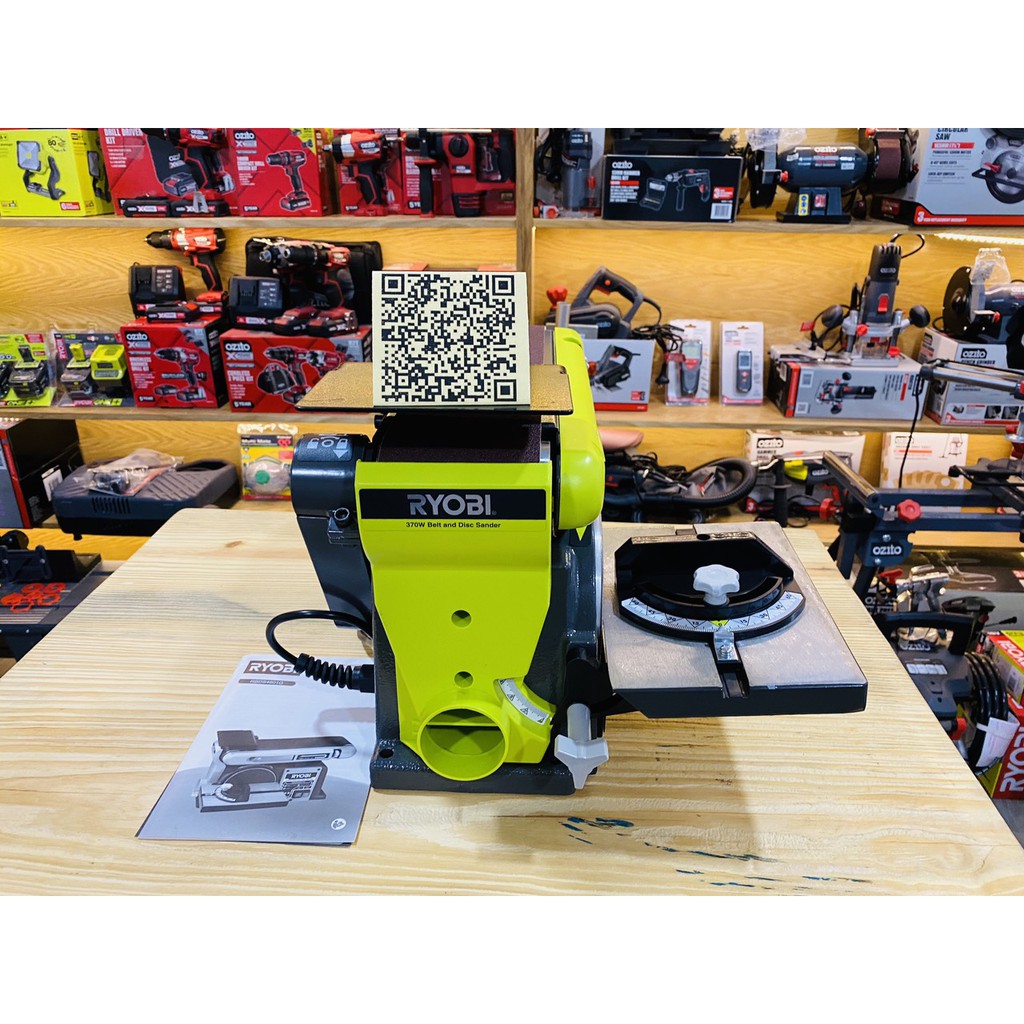 MÁY CHÀ NHÁM BÀN ĐAI VÀ ĐĨA RYOBI RBDS4601G HÀNG MỚI 100%
