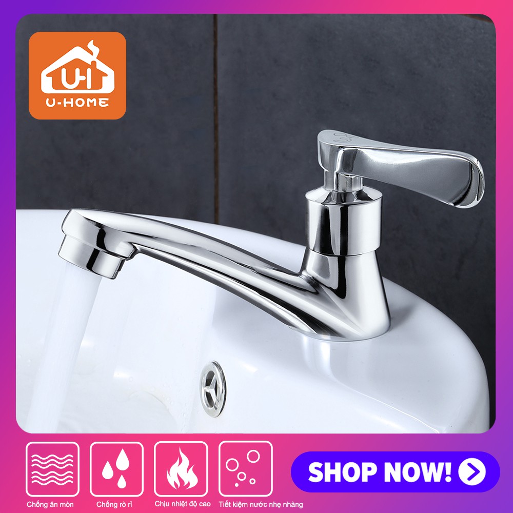 Vòi nước U-HOME Vòi lavabo lạnh Inox SUS 304 U-205