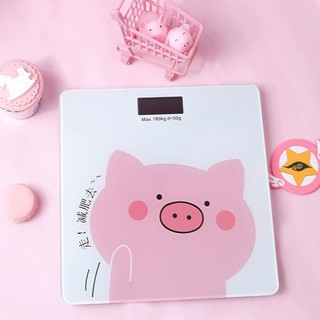 Cân vuông điện tử heo con xinh xắn,Cân điện tử con heo chạy bằng pin trọng tải 180kg,Cân điện tử trọng tải 180kg