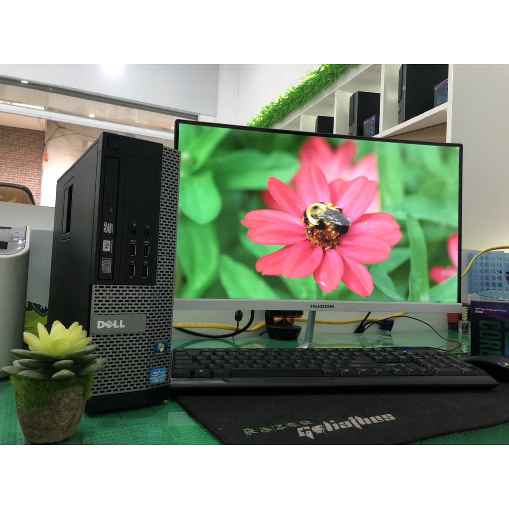 Bộ máy tính Văn phòng Dell Optiplex (Core i7 2600 - Core i5 - Ram 8Gb - SSD 120Gb) Màn hình Cong 24 inch - Tặng Bàn phím | BigBuy360 - bigbuy360.vn