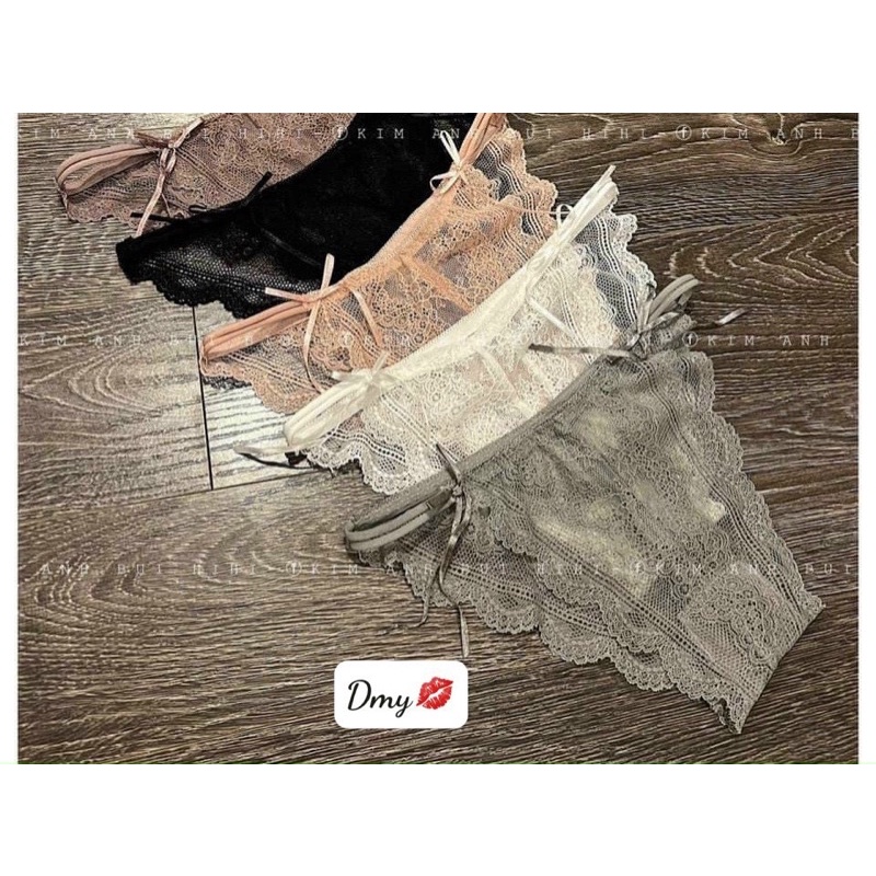Set 5 quần lót ren nơ sexy QCL1