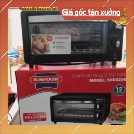 [ HÀNG CHÍNH HÃNG] LÒ NƯỚNG SUNHOUSE SHD4206 [10L]