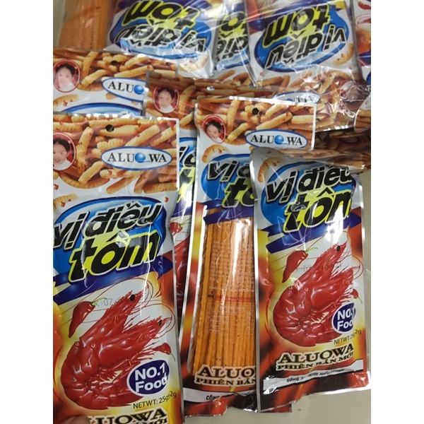 snack Tăm vị Điều Tôm 50 gói