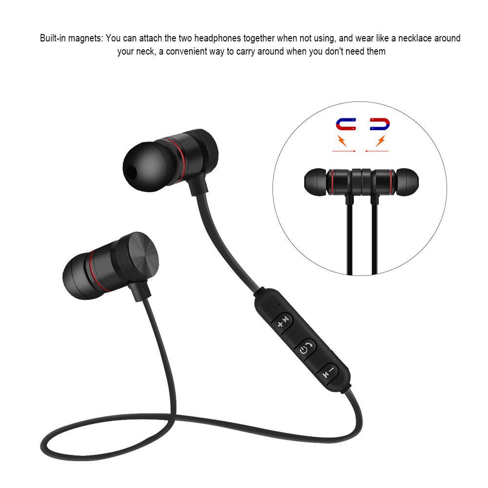 Tai nghe Bluetooth thể thao LK-S9 tích hợp nam châm độc đáo | BigBuy360 - bigbuy360.vn