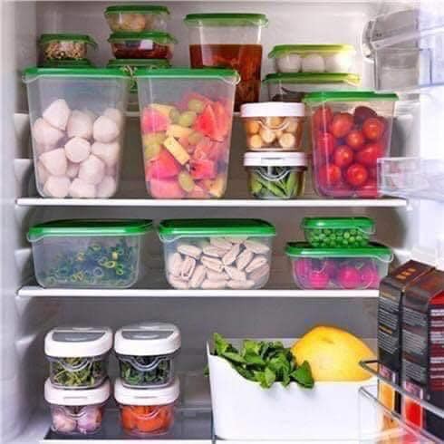 [ SIÊU RẺ ] Combo Bộ hộp 17 món đựng thực phẩm bảo quản tủ lạnh tiện dụng cho gia đình