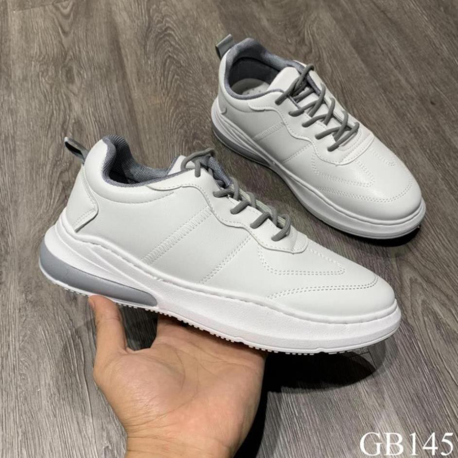 Giày nam sneaker kiểu dáng thể thao, sneaker nam chất da trơn dễ vệ sinh - GB145 giaynamdep