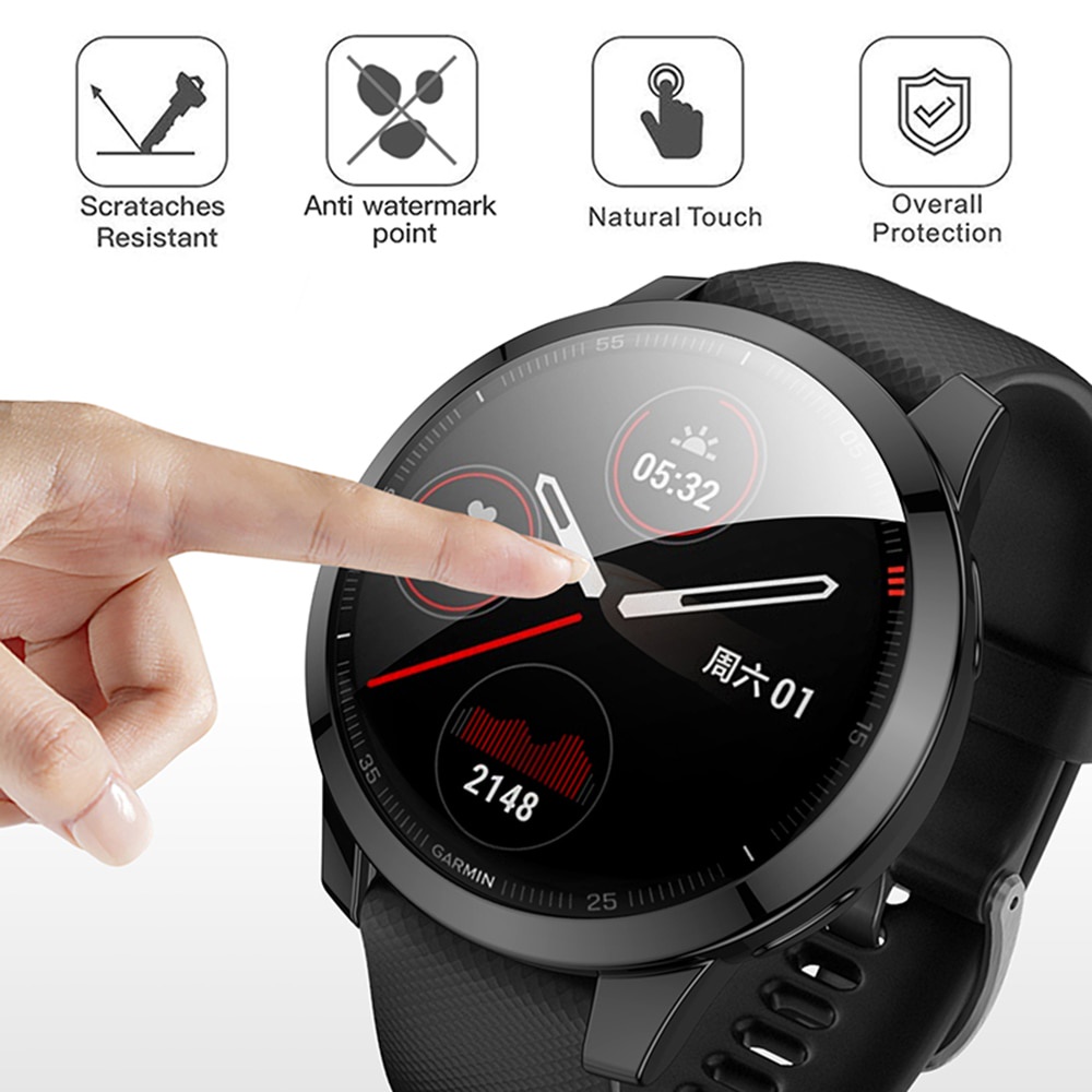 Ốp lưng TPU mềm bảo vệ toàn diện cho Garmin Vivoactive 4 4S / Venu 2 2S