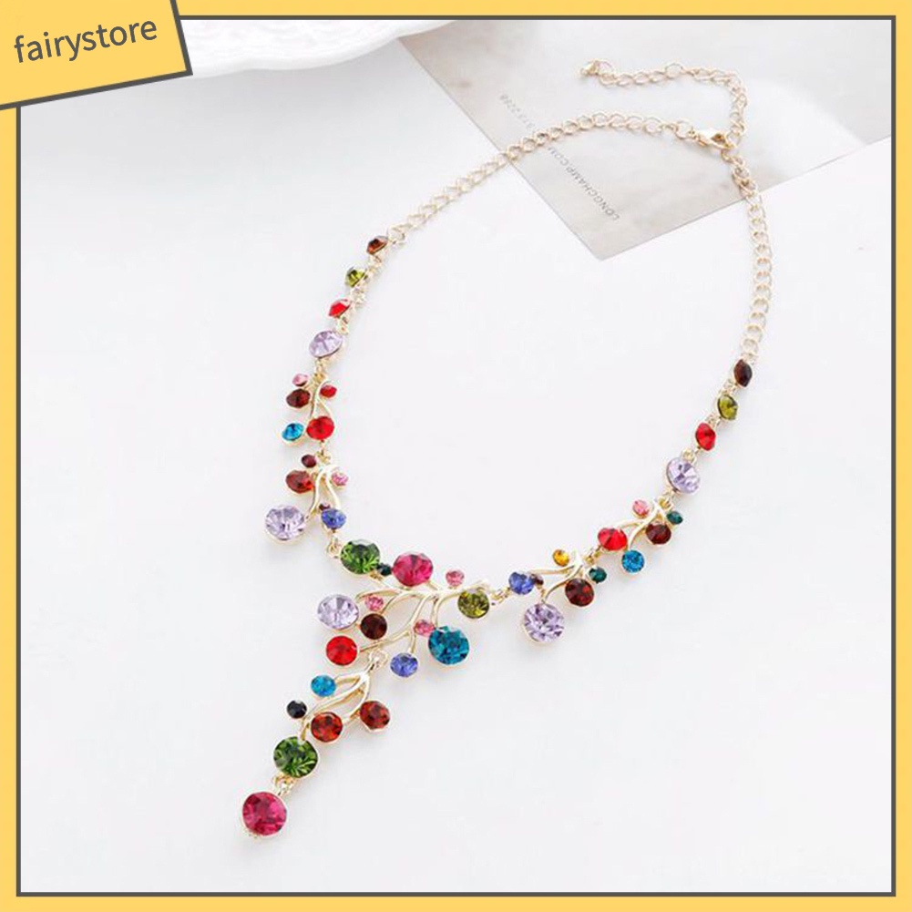 Vòng cổ kiểu chữ Y đính đá thời trang dành cho nữ