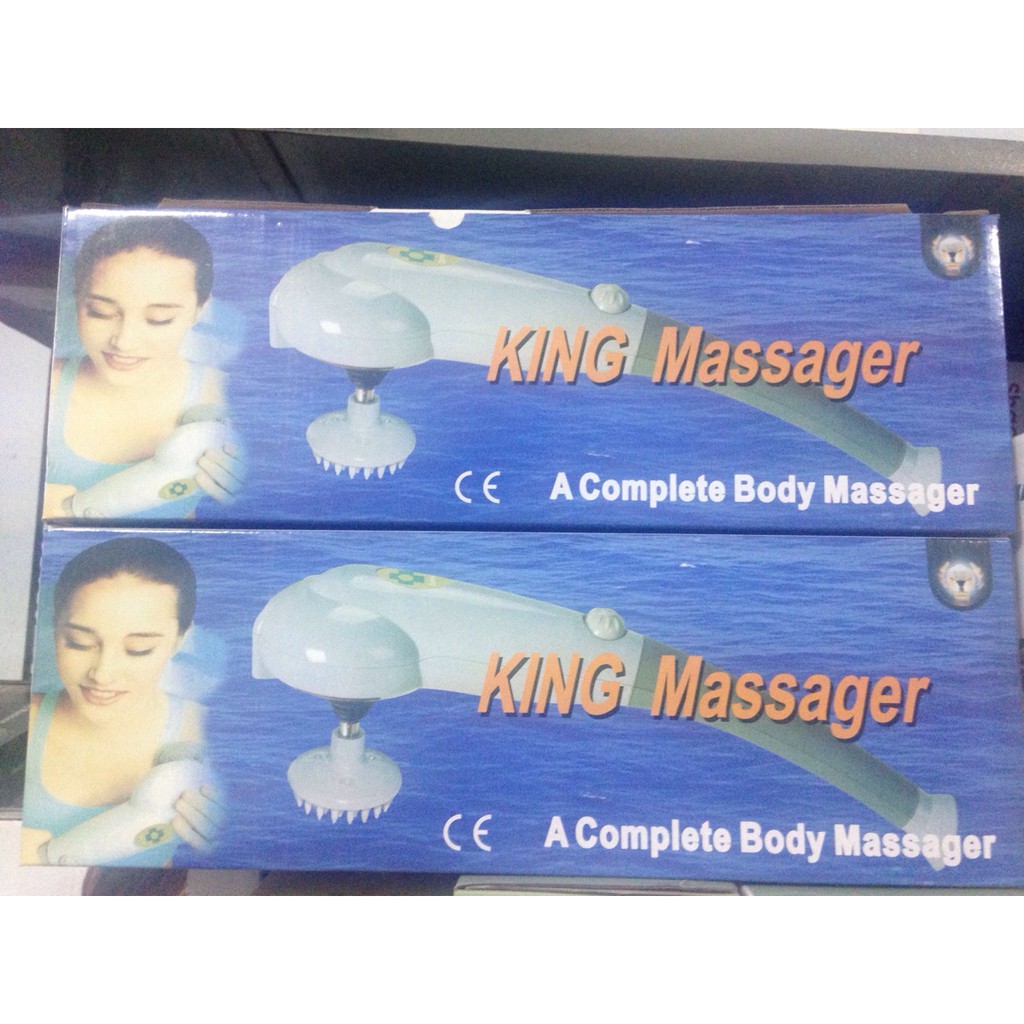 MÁY MASSAGE, MÁT XA CẦM TAY 7 ĐẦU KING SL999