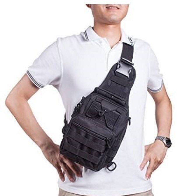 Túi Đeo Chéo Du Lịch Phượt, Túi Đeo Chéo Phong Cách Quân Đội Chất Liệu Vải Bố Bền Đẹp Chắc Chắn (8 MÀU LỰA CHỌN)