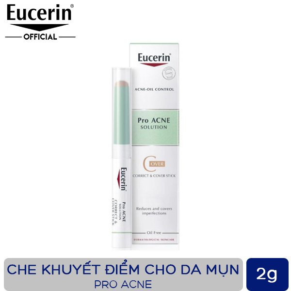 Eucerin Kem che khuyết điểm giảm mụn ProAcne CC Stick 2.5g