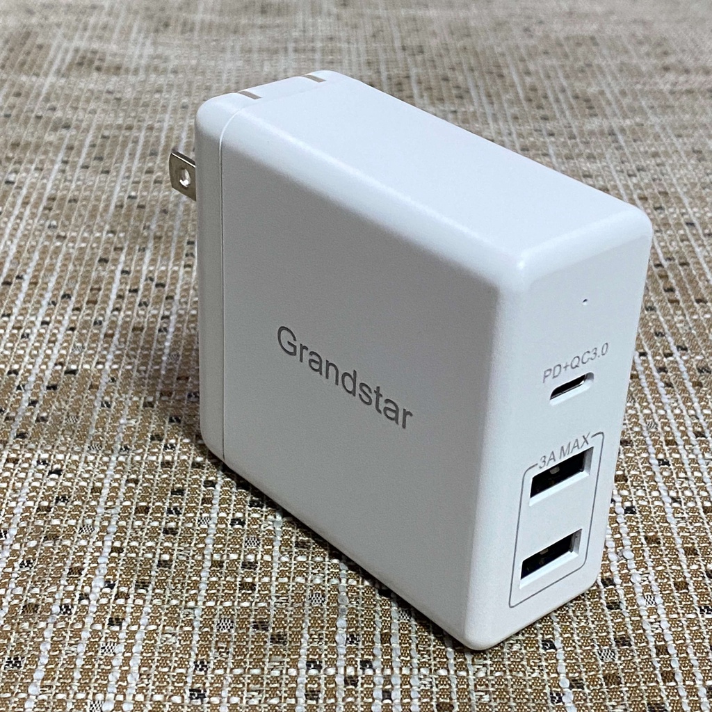 Sạc nhanh Grandstar PD-QC3.0 - 61W - 3 cổng - Bảo hành 12 tháng