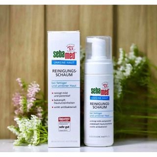 Sữa Rửa Mặt Kháng Khuẩn Dành Cho Da Mụn Sebamed Antibacterial Cleansing Foam pH5.5 (50ml)