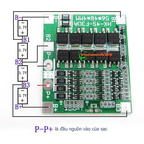 S2KP61 Mới, Mạch Sạc Và Bảo Vệ Pin 14.8V 4S 30A - S2KP61