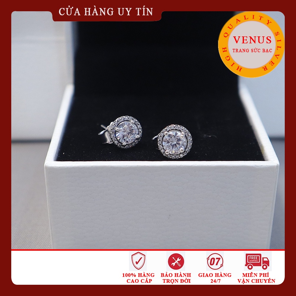 Bông tai thời trang cho nữ- Bạc 925 cao cấp- Trang sức bạc Venus