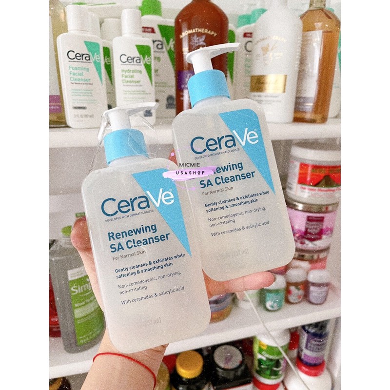 Cerave Renewing SA cleanser