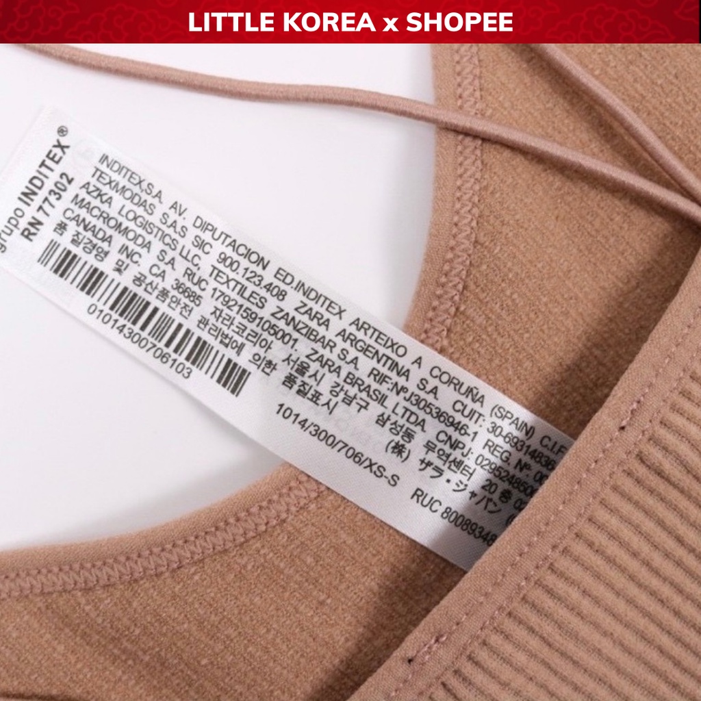 Áo 2 Dây Nữ Bản Nhỏ Cổ Chữ V, Áo Hai Dây Bún Dáng Ôm Cao Cấp Z - LITTLE KOREA