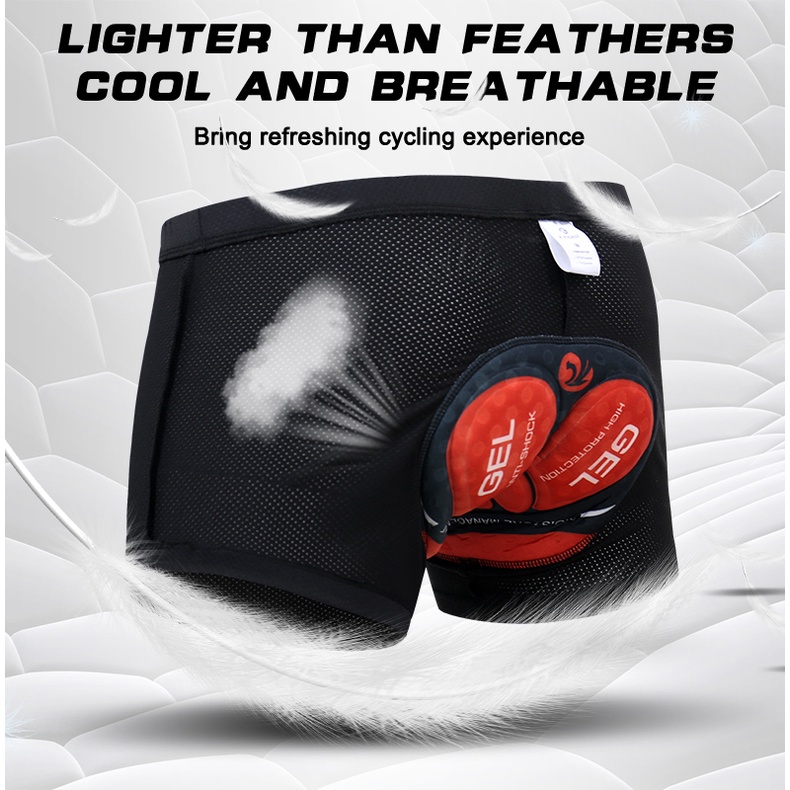 Quần Đùi Đi Xe Đạp X-TIGER - Quần Short Có Đệm Gel 5D 100% Lycra Dành Cho Nam