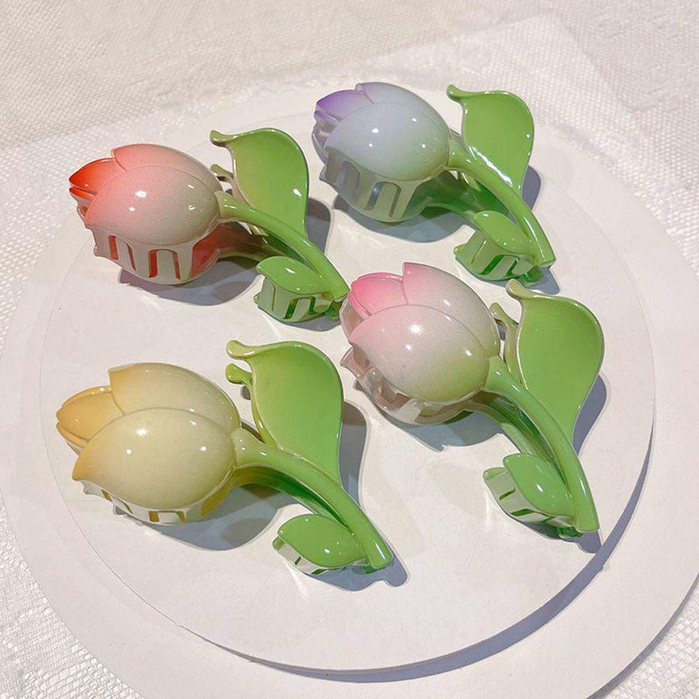 Kẹp Tóc Hoa Tulip Thời Trang Cho Nữ