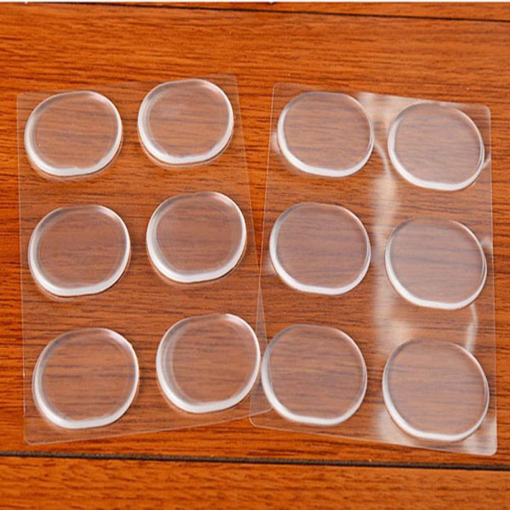Bộ 6 Miếng Silicone Tròn Lót Gót Giày Cao Gót Tiện Dụng