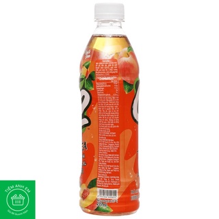 Hồng trà đào C2 Chai 455ml