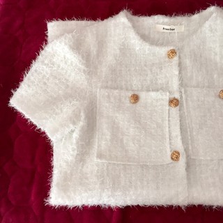 [ KÈM ẢNH THẬT ] Váy dạ tweed lông tiểu thư