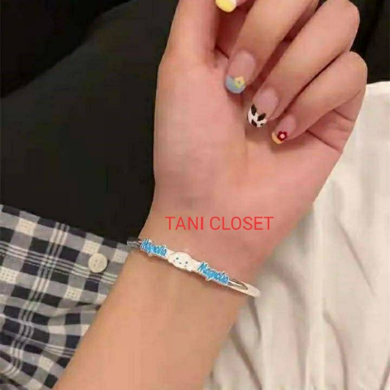 Vòng Đeo Tay Hoạ Tiết Hoạt Hình Sanrio Melody Cinnamoroll Kuromi