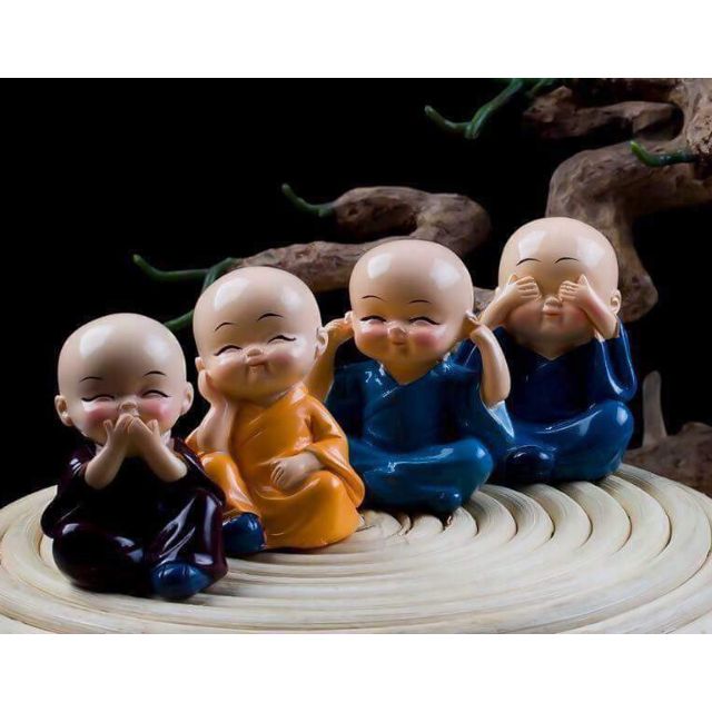 Bộ Tượng 4 Không, Tâm Tĩnh Bình An Hạnh Phúc