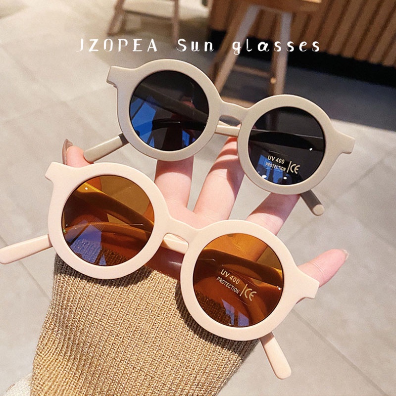 Kính Mát Gọng Tròn Thời Trang Cho Bé