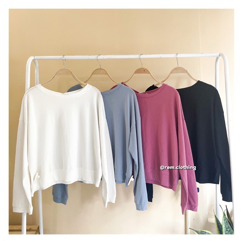 Áo thun lửng tay dài (ẢNH THẬT)