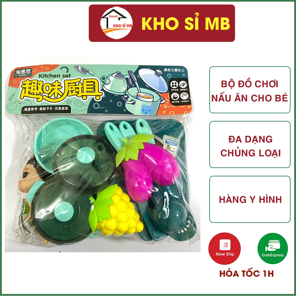 Bộ đồ chơi nấu ăn cho bé nhiều chi tiết kho sỉ mb